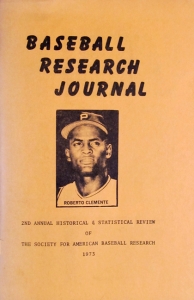 Baseball Research Journal #2 (1973)