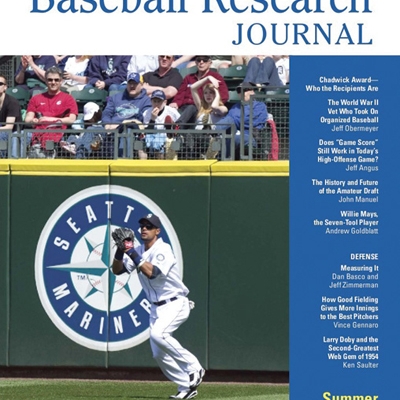 Baseball Research Journal, Summer 2010 (Vol. 39, No. 1)