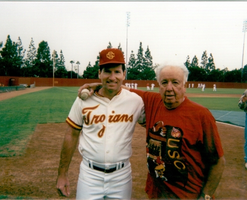 at the 1996 USC Alumni Game.