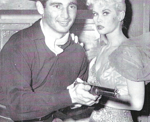 In his 1959 acting debut in