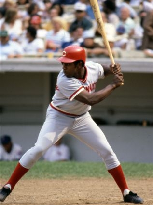 first NL hitter to appear in the DH role in the World Series. He batted .357 for the Cincinnati Reds in 1976.