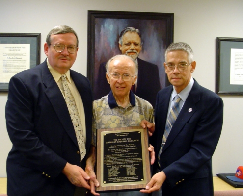 Tom Hufford, Cliff Kachline, John Pardon (in 2006)