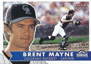 Brent Mayne (Trading Card Database)