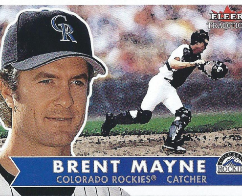 Brent Mayne (Trading Card Database)