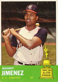 Manny Jiménez (TRADING CARD DB)