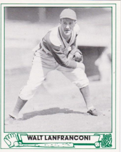 Walt Lanfranconi (Trading Card Database)