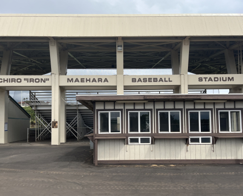 Maehara Stadium, August 2024 (Courtesy of Jake Rinloan)