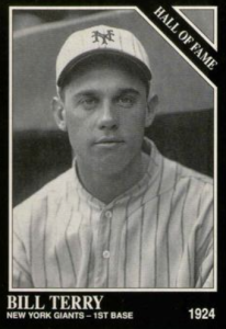 Billy Terry (Trading Card Database)