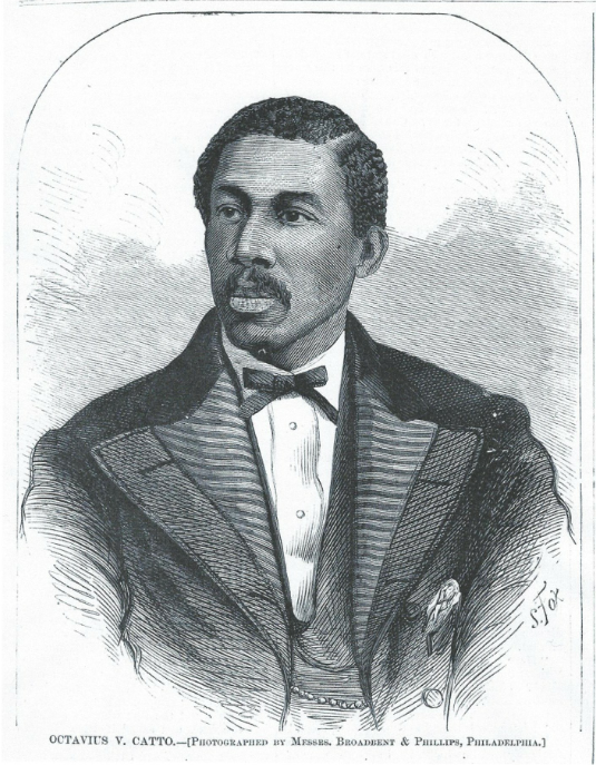 Civil rights activist Octavius Catto founded the Philadelphia Pythians in 1866.