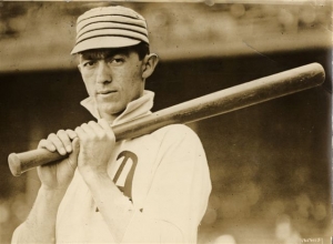 Frank Baker had already earned the nickname “Home Run” before he starred in the 1911 World Series. (National Baseball Hall of Fame Library)