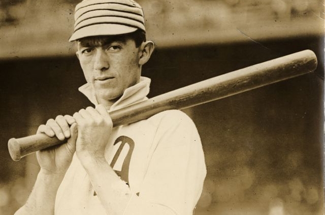 Frank Baker had already earned the nickname “Home Run” before he starred in the 1911 World Series. (National Baseball Hall of Fame Library)