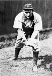 In the first twentieth-century World Series (1903), he made the final out.