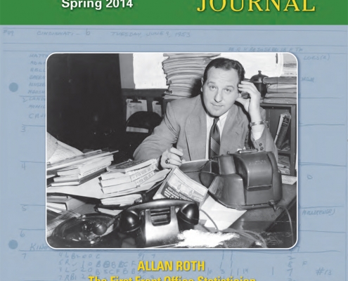 Baseball Research Journal cover, Spring 2014