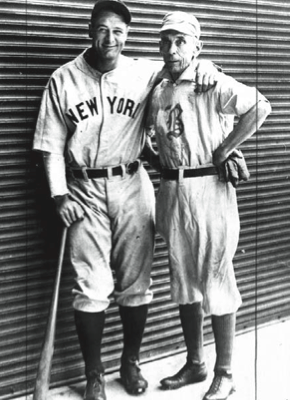 On June 3, 1932, Lou Gehrig matched Bobby Lowe's feat of four home home runs in a single game. (COURTESY OF JOHN THORN)