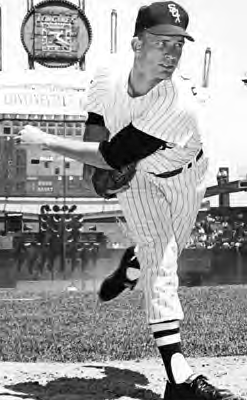 White Sox southpaw ace in the mid-1960s led the AL in ERA in 1963 and 1966 and victories in 1964.