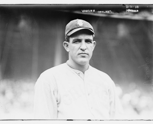 Left-hander was the Cubs' big winner in 1915.