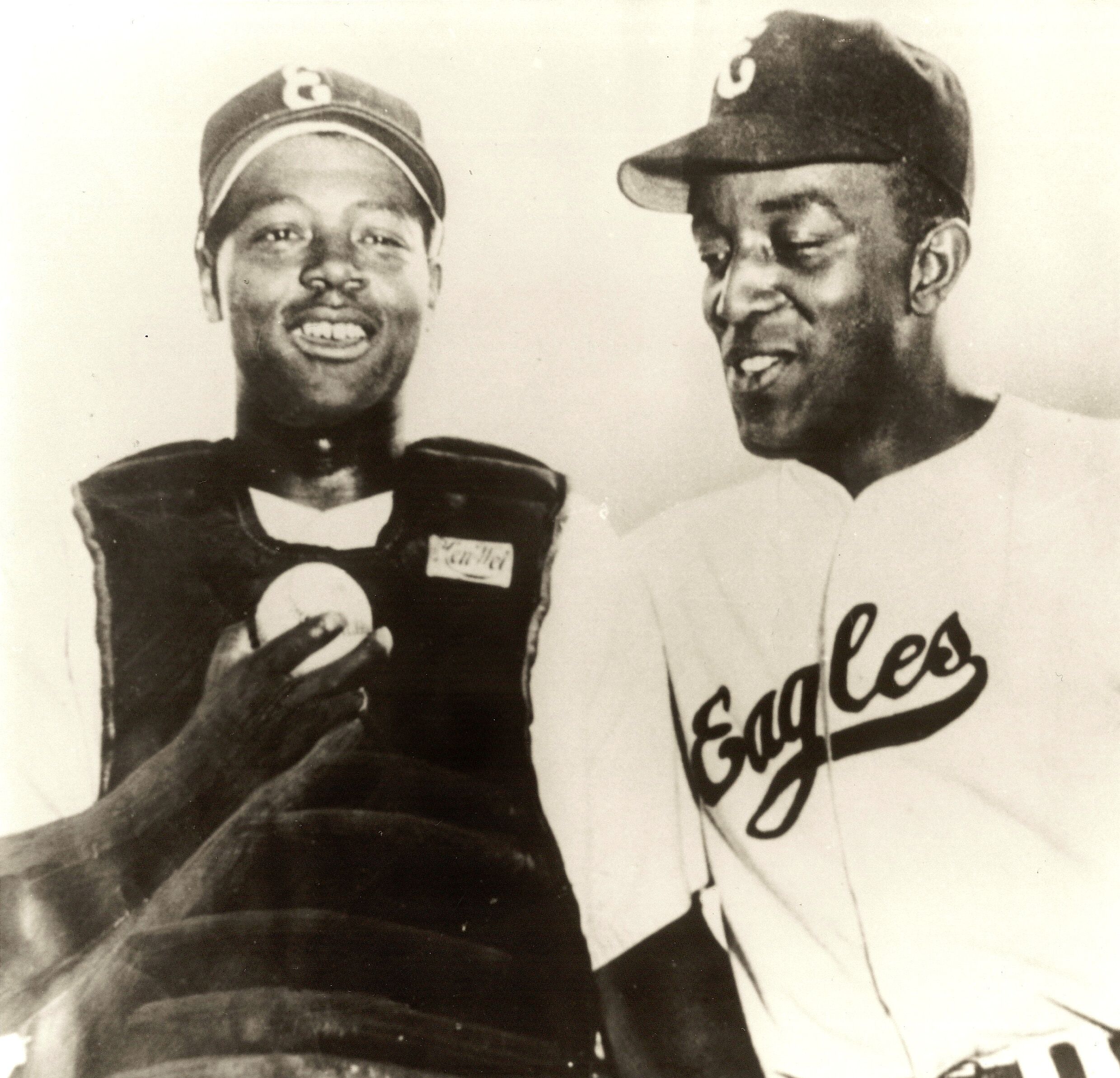 Charles Parks and Leon Day (COURTESY OF LARRY LESTER)