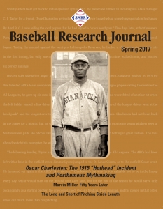 Baseball Research Journal, Spring 2017