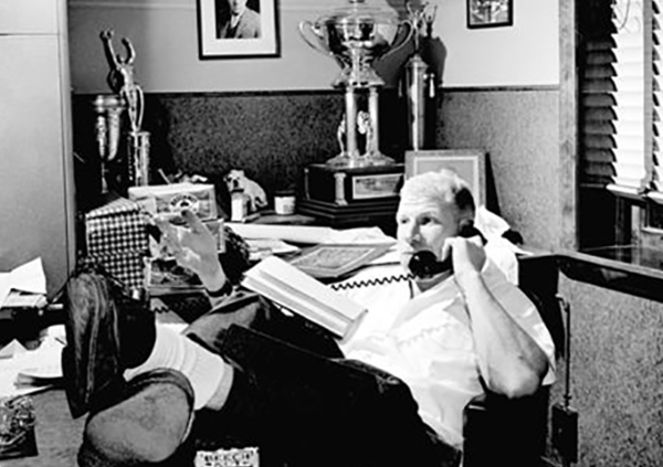 Bill Veeck (National Baseball Hall of Fame Library)