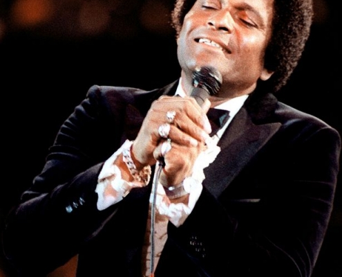 Country musician Charley Pride performs at the Capital Centre on Inauguration Day on January 20, 1981. (US DEPARTMENT OF DEFENSE)