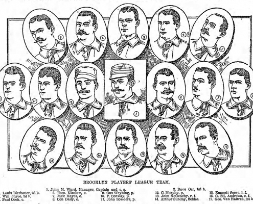 1890 Brooklyn Players League team: Ward's Wonders
