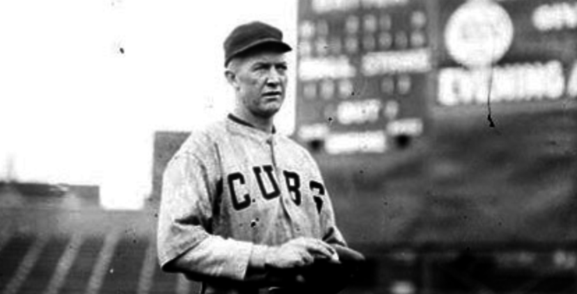 Grover Cleveland Alexander with the Chicago Cubs (CHICAGO HISTORY MUSEUM, CHICAGO DAILY NEWS, SDN-064431)