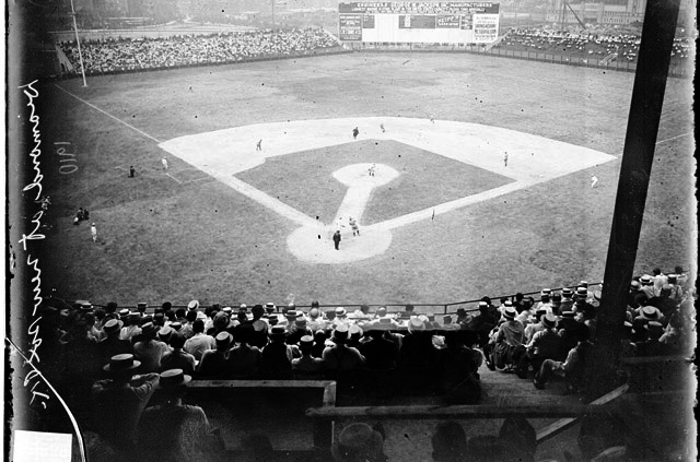 Comiskey Park, 1910 (SDN-008839, Chicago Daily News negatives collection, Chicago History Museum)