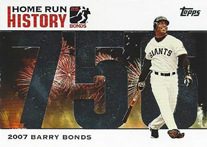 2007 Topps Home Run History: Barry Bonds