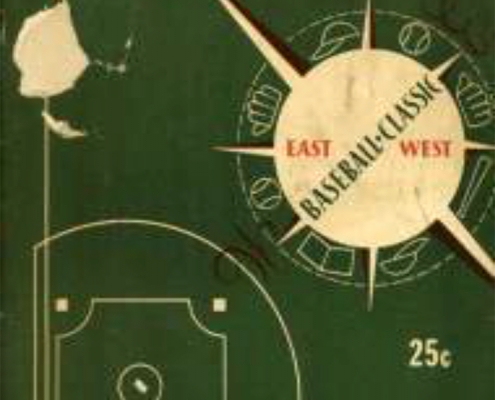 1948 Negro League East-West All-Star Game program (Courtesy of the Center for Negro League Baseball Research)