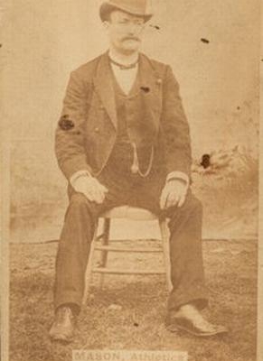 Charlie Mason, circa 1887 (TRADING CARD DB)