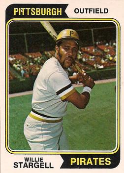 Willie Stargell led the major leagues in OPS at .944 (THE TOPPS COMPANY)