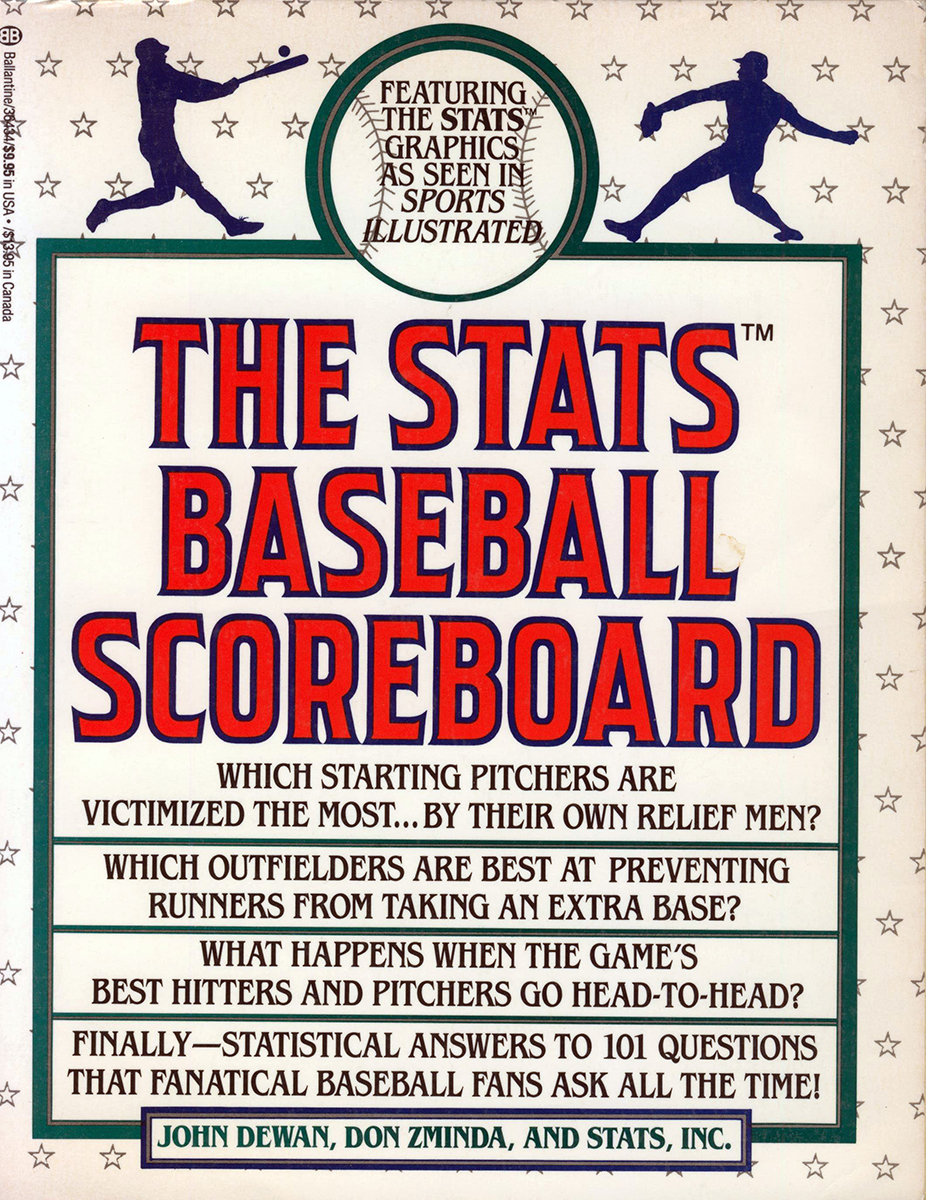 The first STATS Baseball Scoreboard was published in 1990 (COURTESY OF DON ZMINDA)