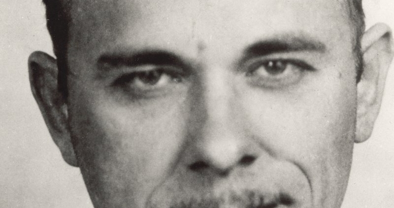 John Dillinger, 1934 mug shot (FBI.GOV)