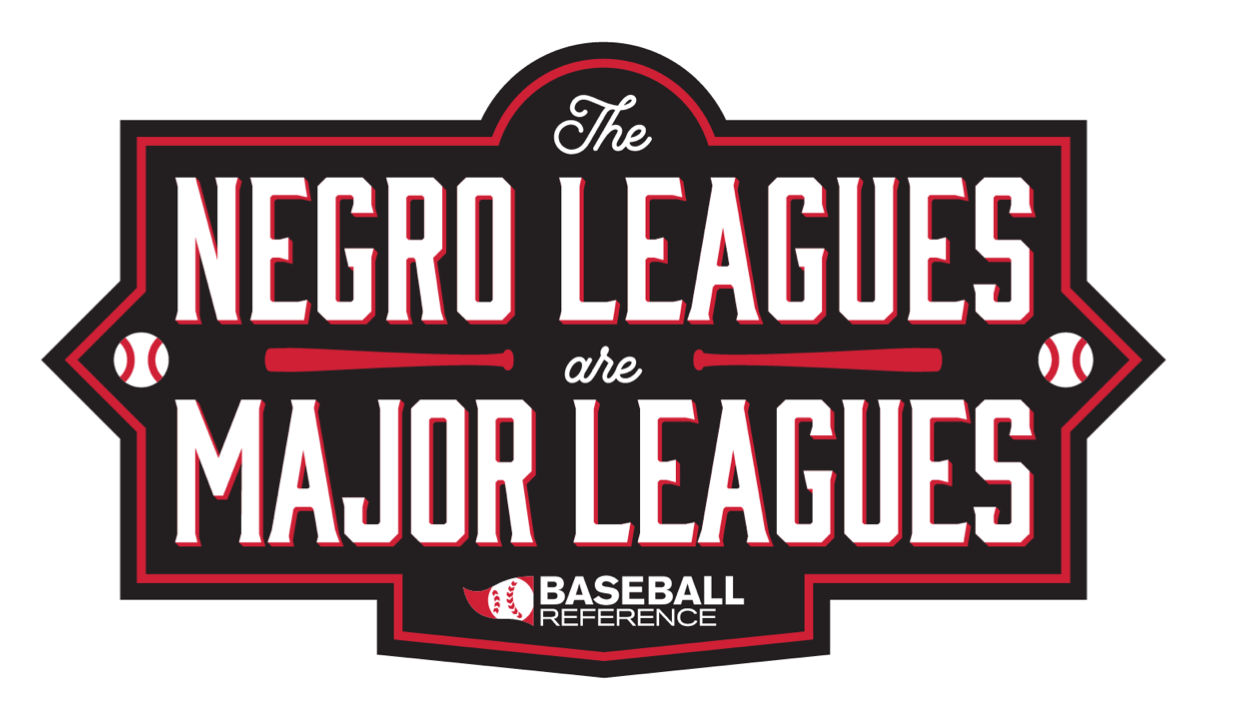 Baseball-Reference.com: Negro Leagues Are Major Leagues logo