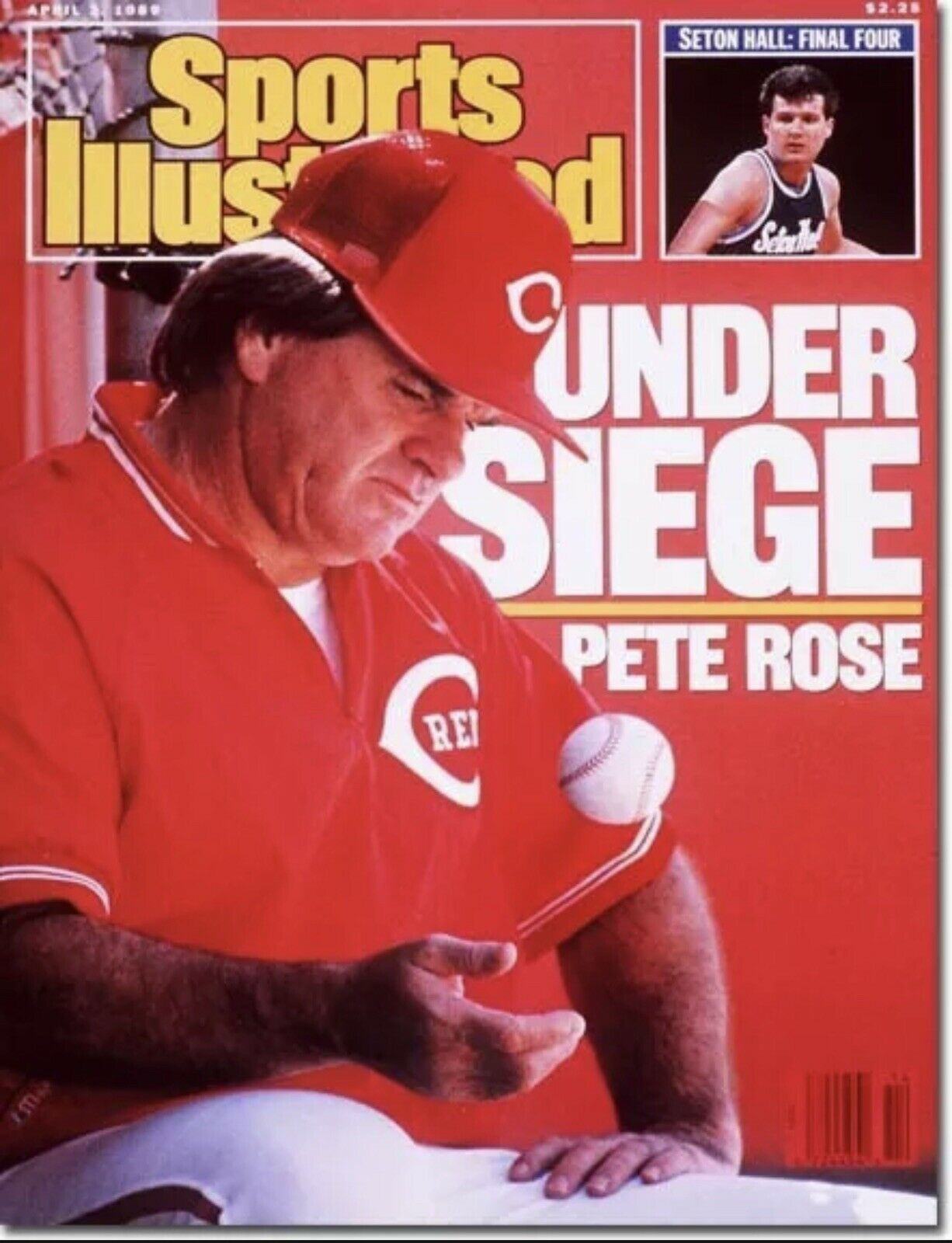 Pete Rose on Sports Illustrated cover (SICOVERS.COM)