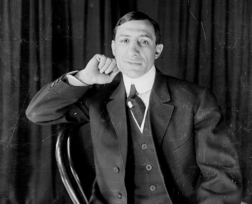 World Series fixer Abe Attell (Chicago History Museum)