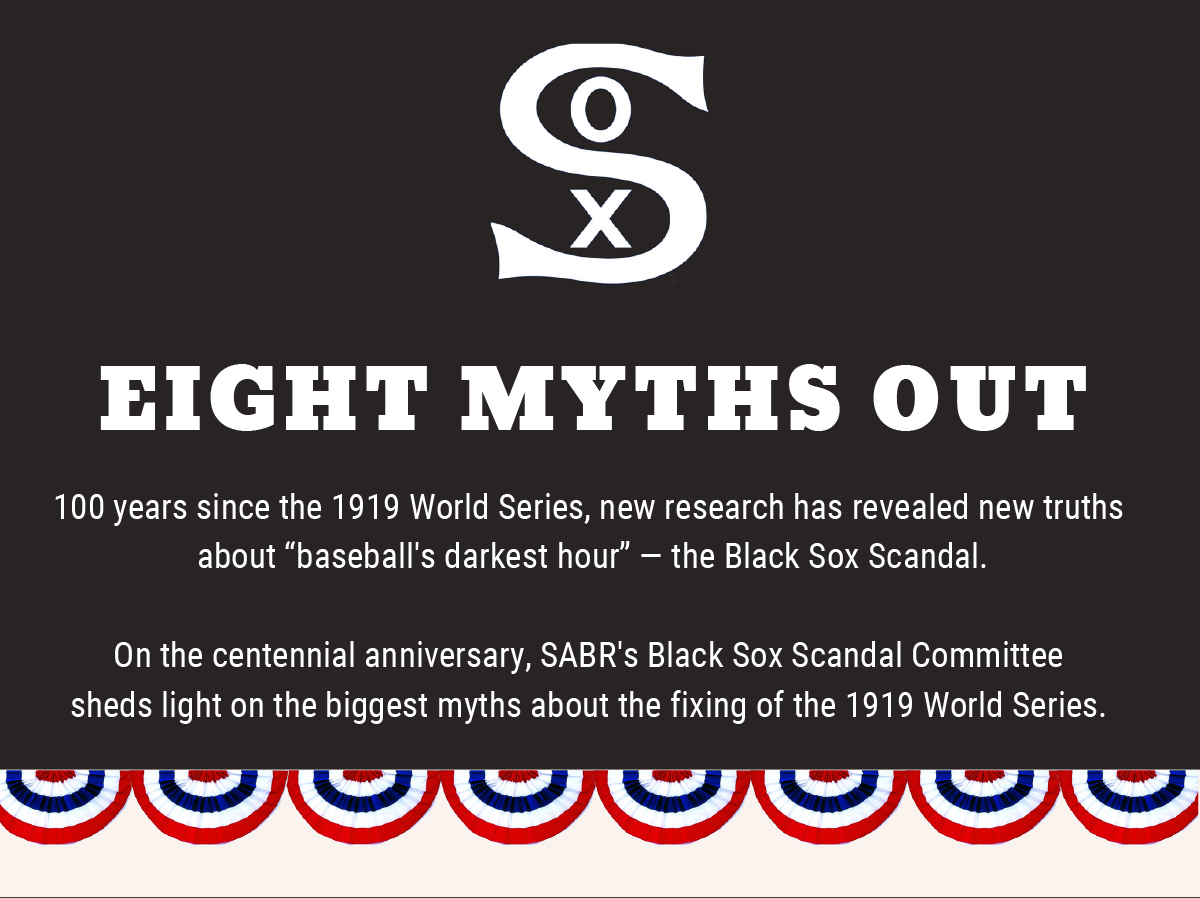 SABR's Eight Myths Out project