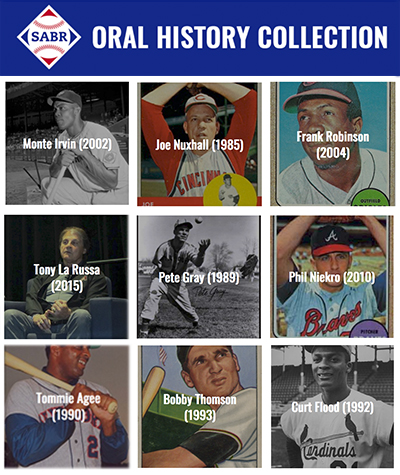 SABR Oral History Collection