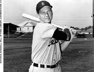 During his career, Kaline suffered from both chronic conditions (osteomyelitis, low blood pressure) and acute injuries (including fractures to his collarbone, cheekbone, and arm). (NATIONAL BASEBALL HALL OF FAME LIBRARY)