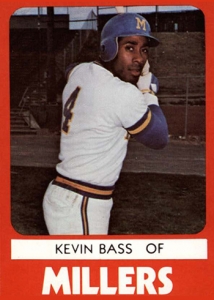 Switch-hitting outfielder Kevin Bass would go on to a 14-year major league career, including an All-Star Game selection in 1986 for Houston. (Image: TCMA)