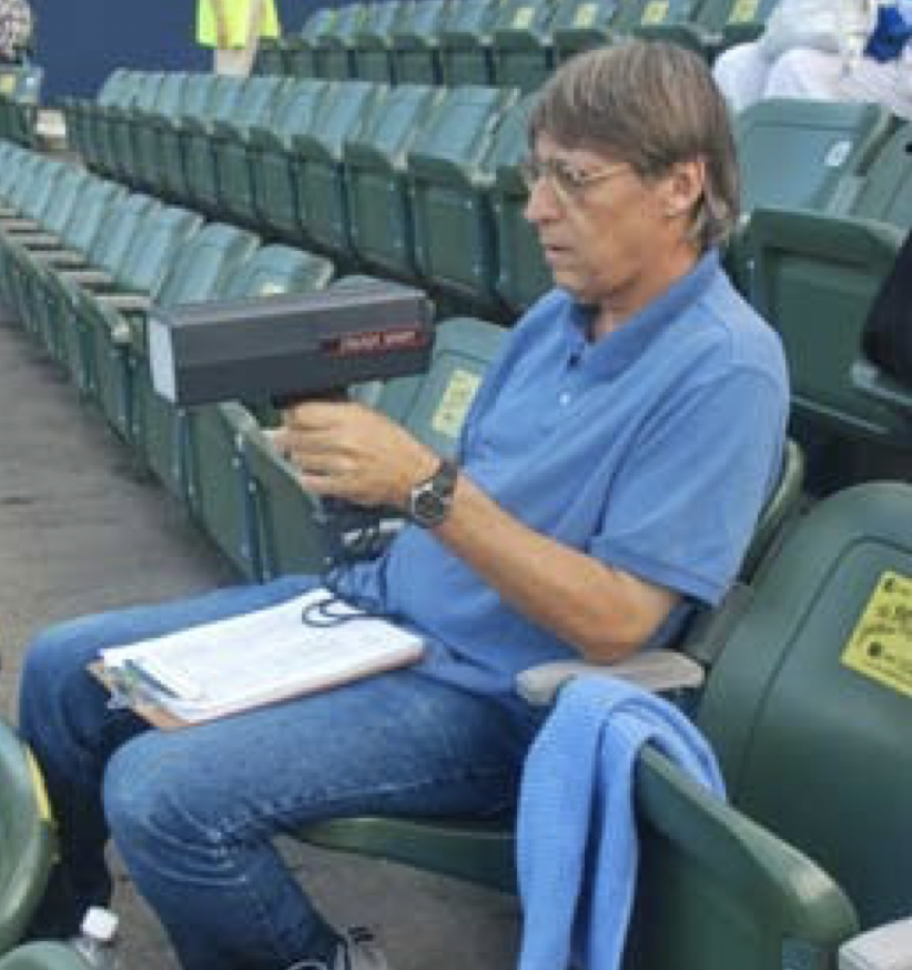Jim Sandoval at Joe Davis Stadium, Huntsville, Alabama, August 2011.
