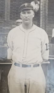 Figure 3. Pitcher Herman John Schwartje, 1925 Bloomington