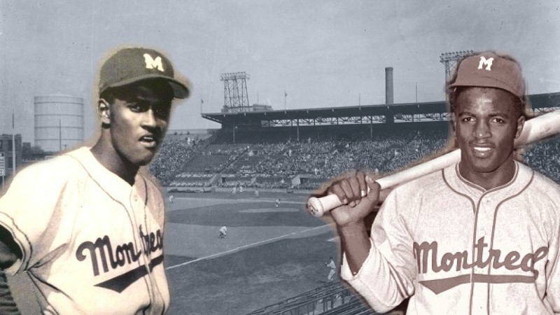 Roberto Clemente and Jackie Robinson both began their minor-league careers with the Montreal Royals (SABRQuebec.org)