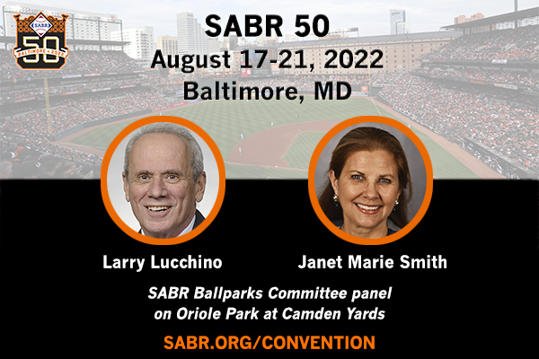 SABR 50: Ballparks Committee panel with Larry Lucchino and Janet Marie Smith