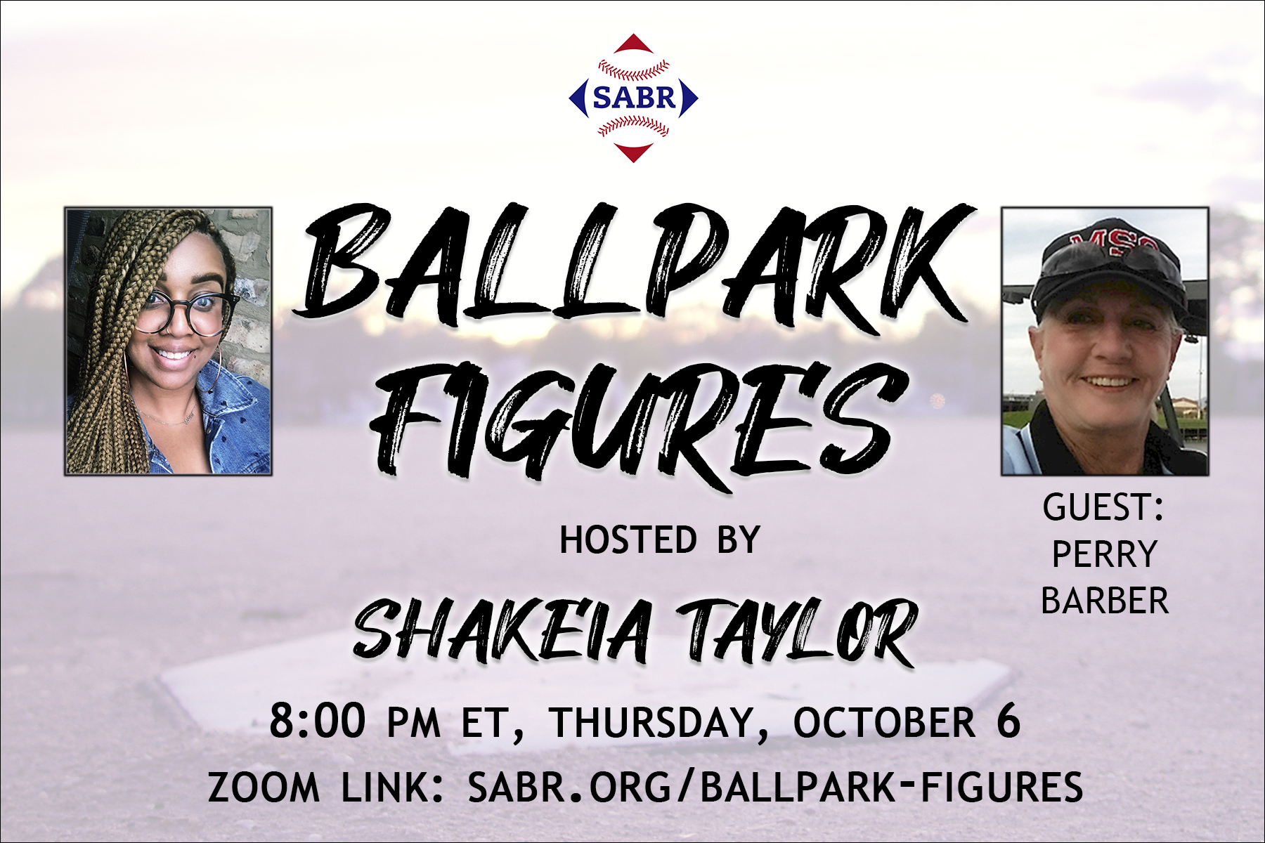 SABR's Ballpark Figures on October 6 with Perry Barber