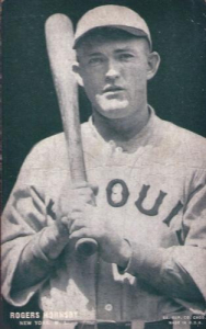 Rogers Hornsby (Trading Card DB)
