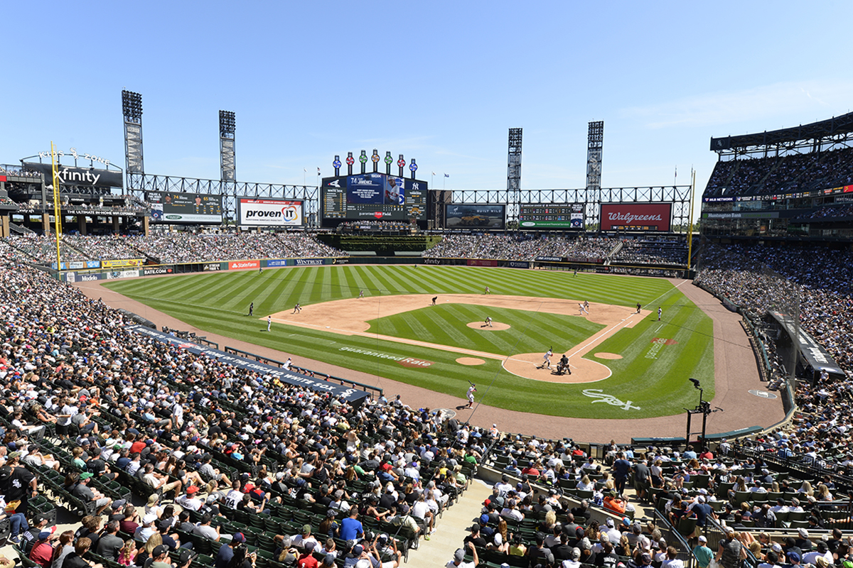 Guaranteed Rate Field, home of the Chicago White Sox (Courtesy of the Chicago White Sox)