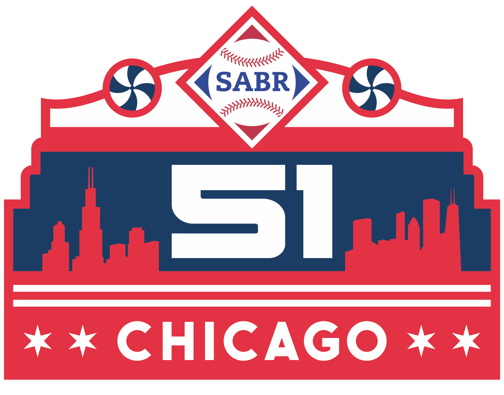 SABR 51 convention logo