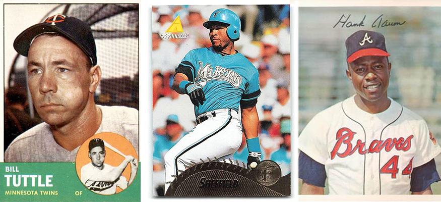 SABR Research Collection: Bill Tuttle, Gary Sheffield, Henry Aaron