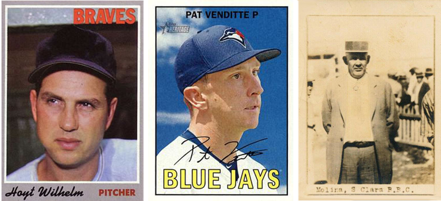 SABR Research Collection: Hoyt Wilhelm, Pat Venditte, Tinti Molina